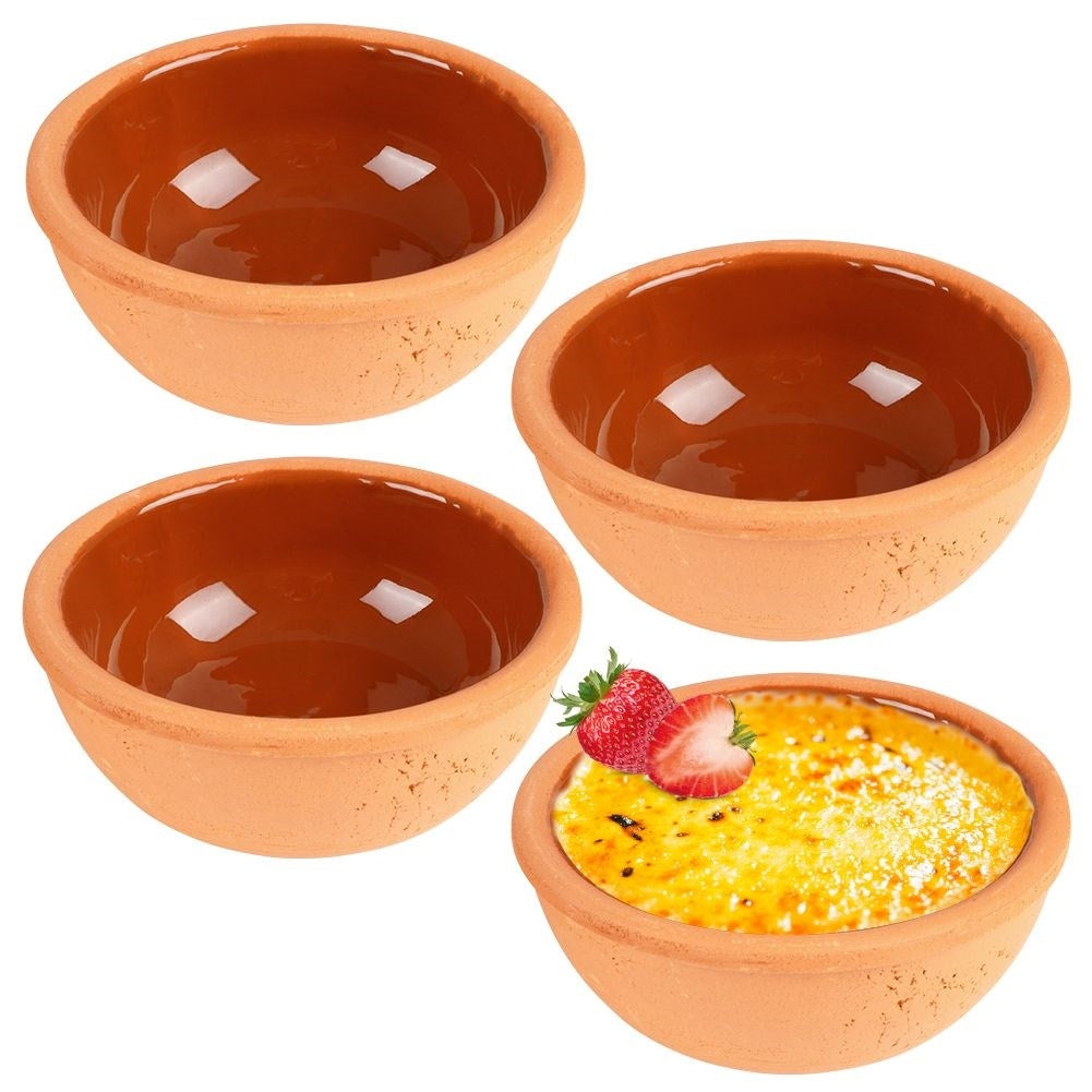Four Stoneware Oven Pans: Durable and Versatile