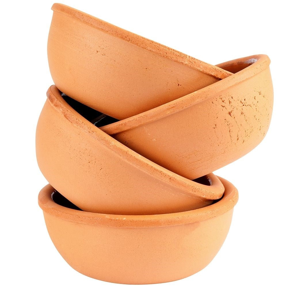 Four Stoneware Oven Pans: Durable and Versatile