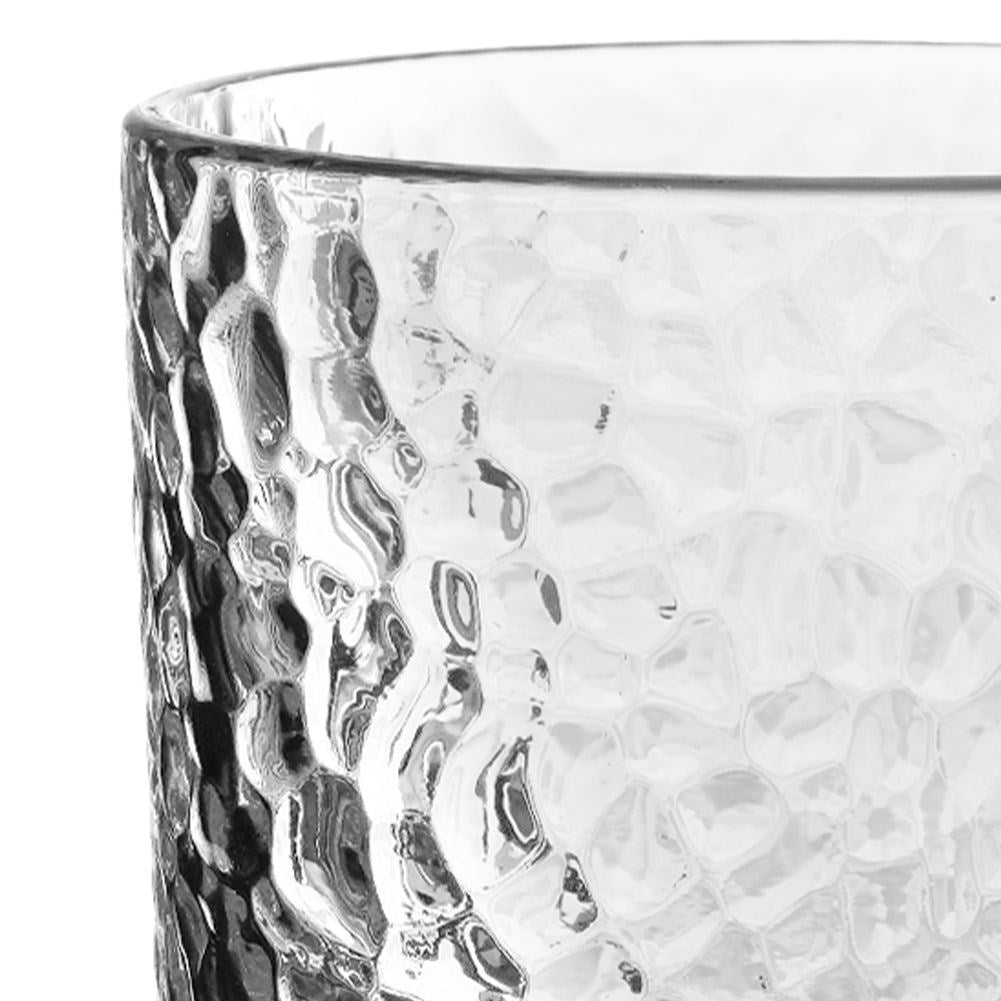 Four timeless glasses: thick glass, dishwasher safe