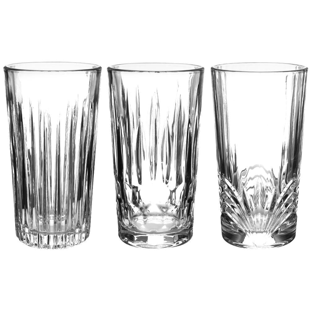 Four unique glasses 260 ml - perfect for all drinks