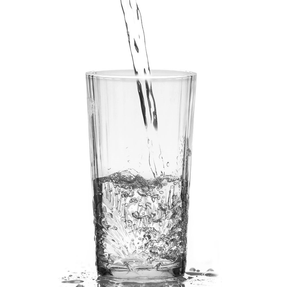 Four unique glasses 260 ml - perfect for all drinks