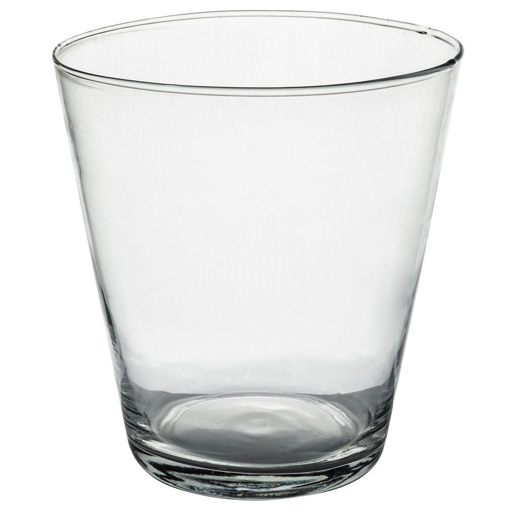 Four wine glasses with glass bucket for ice or bottle