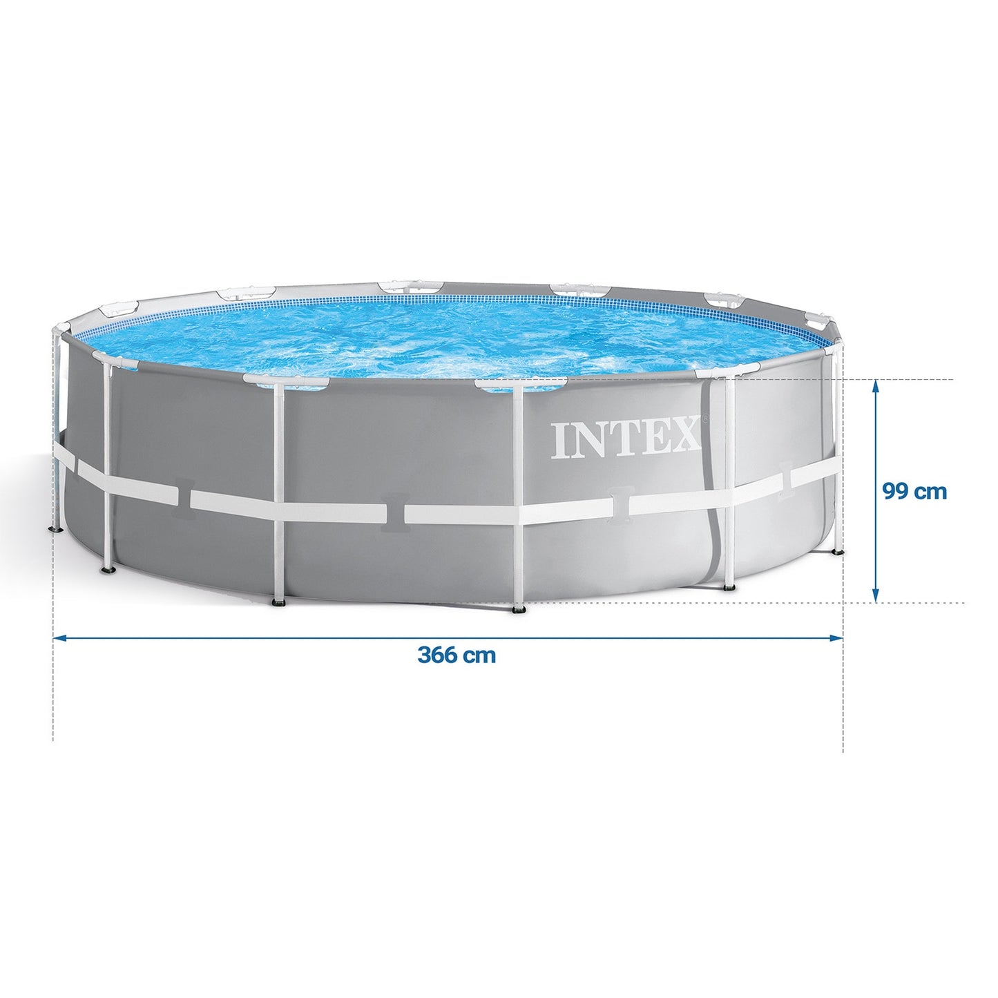 Frame Pool 366 x 99 cm, 4-in-1 Set