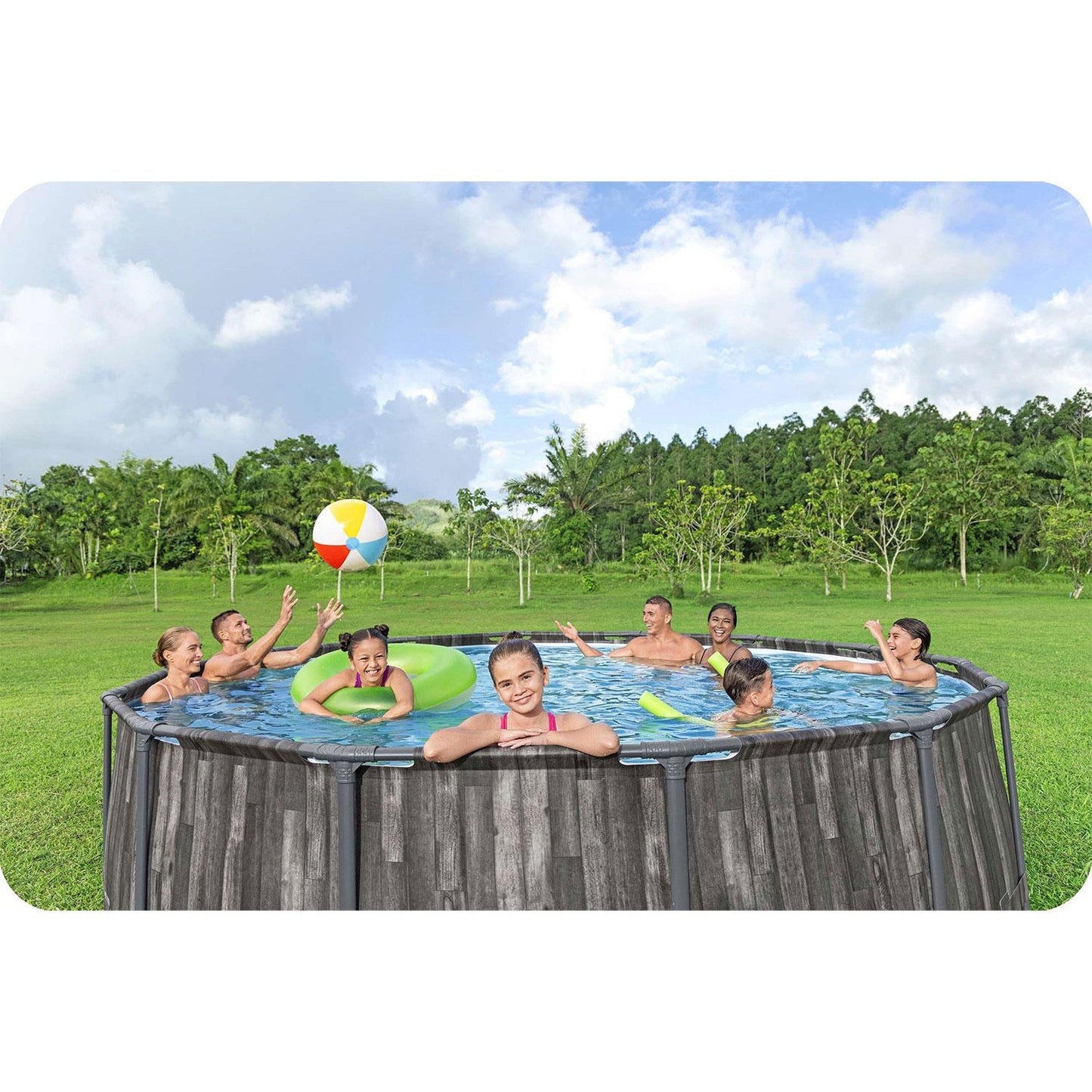 Frame Pool 427 x 107 cm, 11-in-1 Set