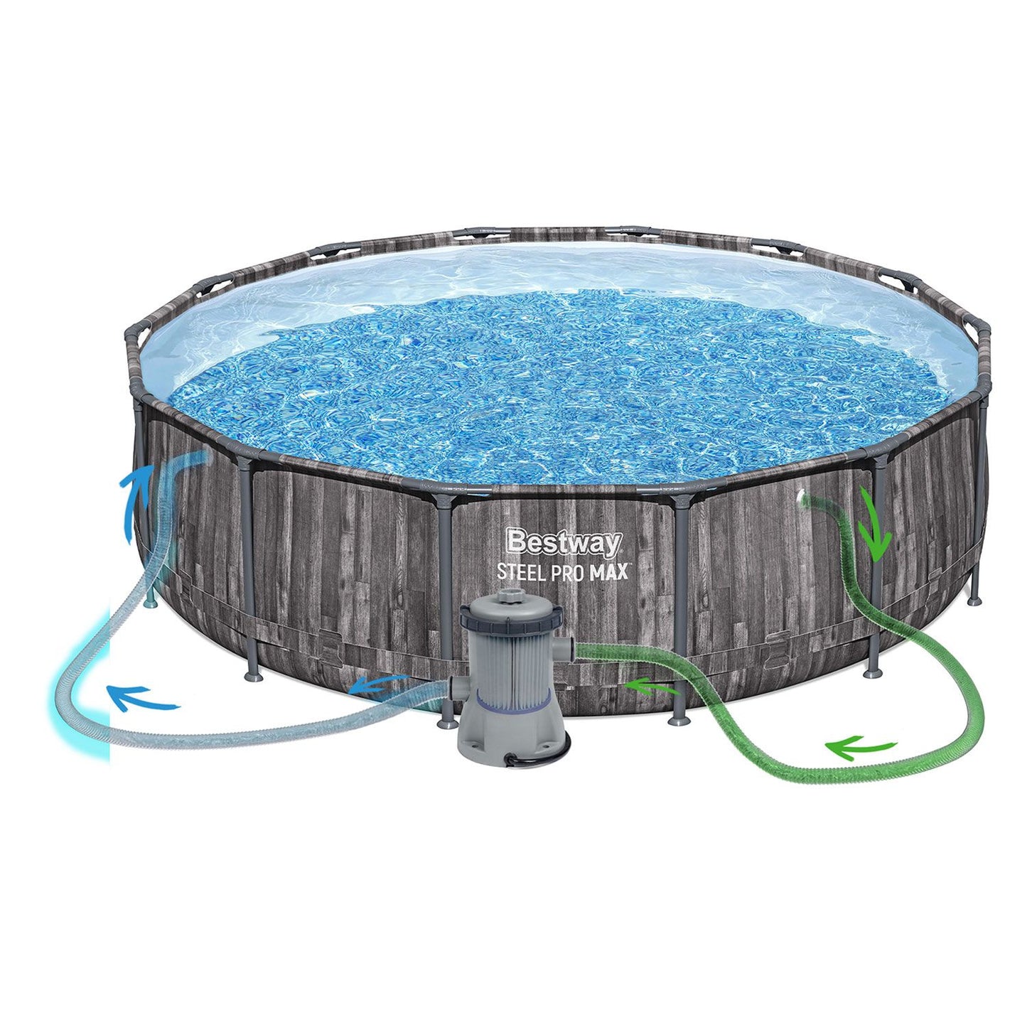 Frame Pool 427 x 107 cm, 11-in-1 Set