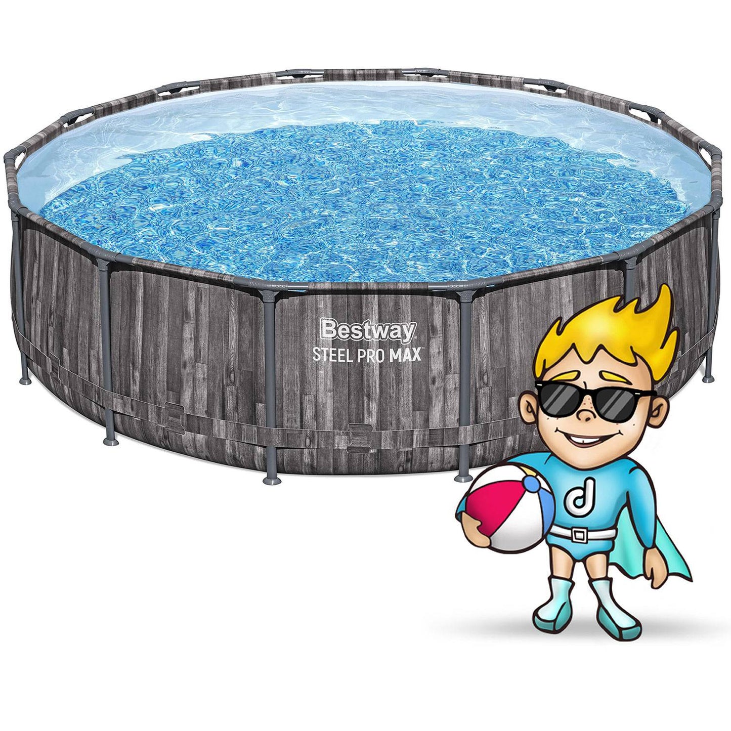 Frame Pool 427 x 107 cm, 11-in-1 Set
