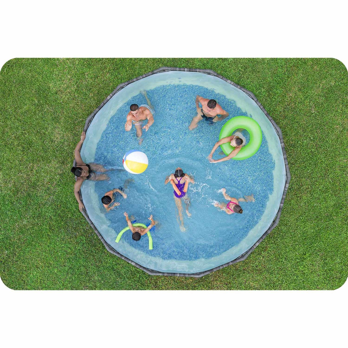 Frame Pool 427 x 107 cm, 11-in-1 Set