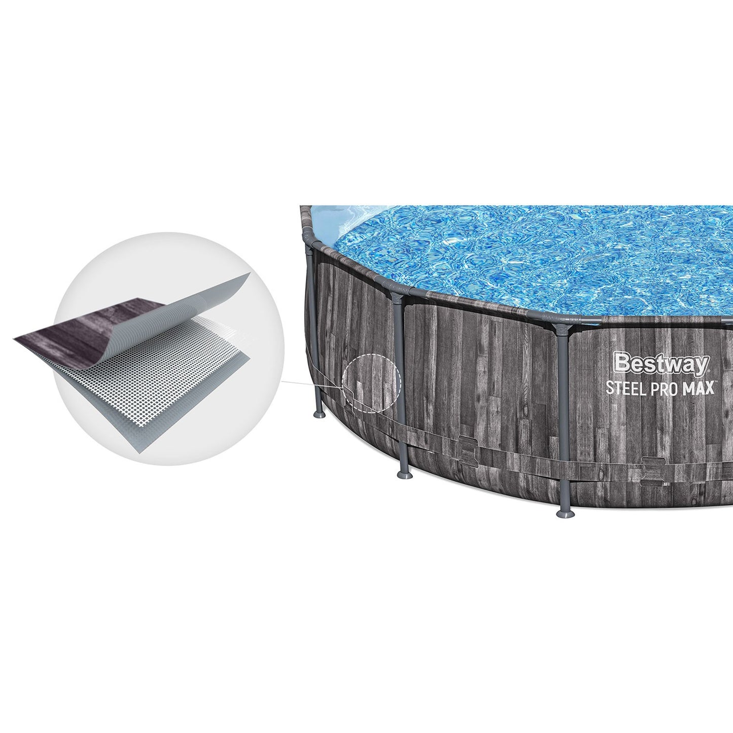 Frame Pool 427 x 107 cm, 11-in-1 Set