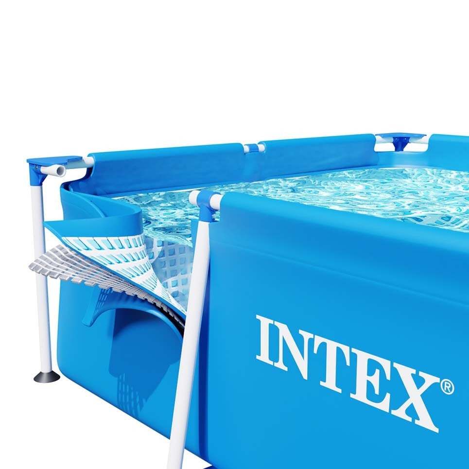 Frame garden pool 220 x 150 x 60 cm 15 in 1 INTEX 28270