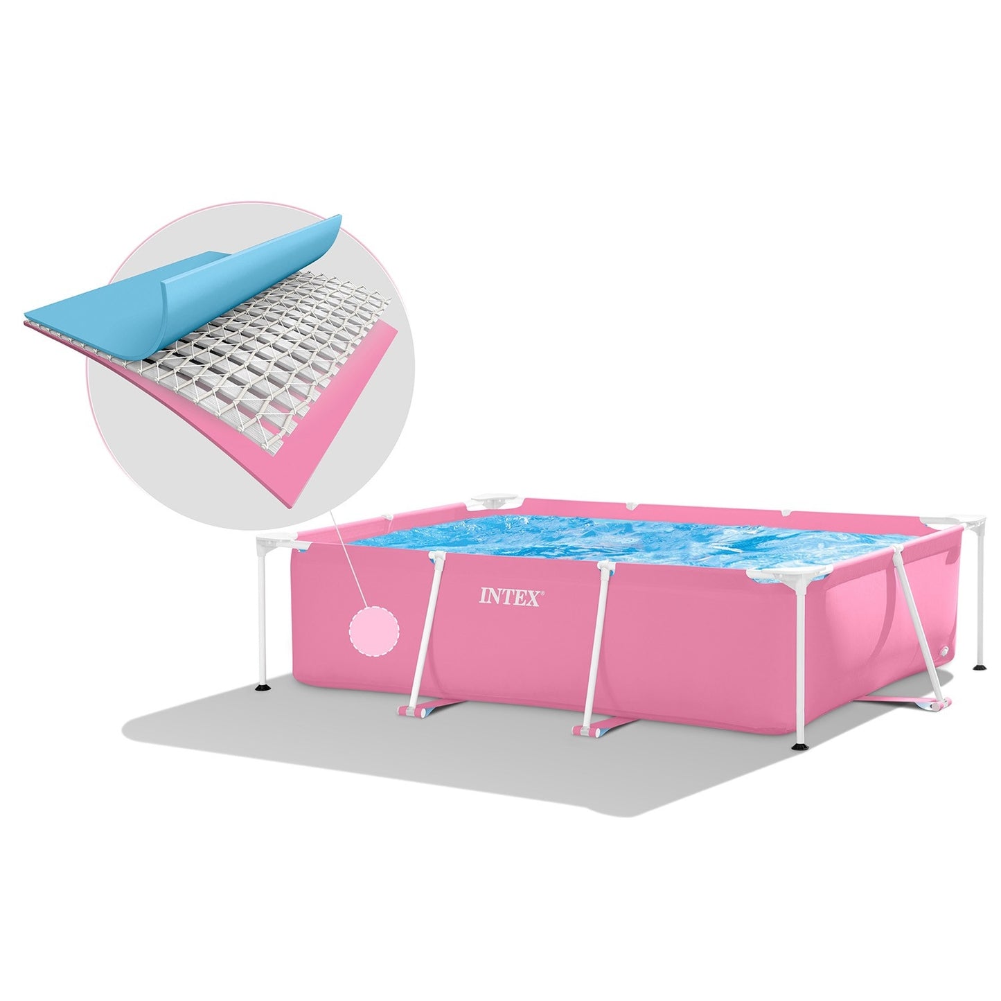 Frame garden pool 220 x 150 x 60 cm INTEX 28266