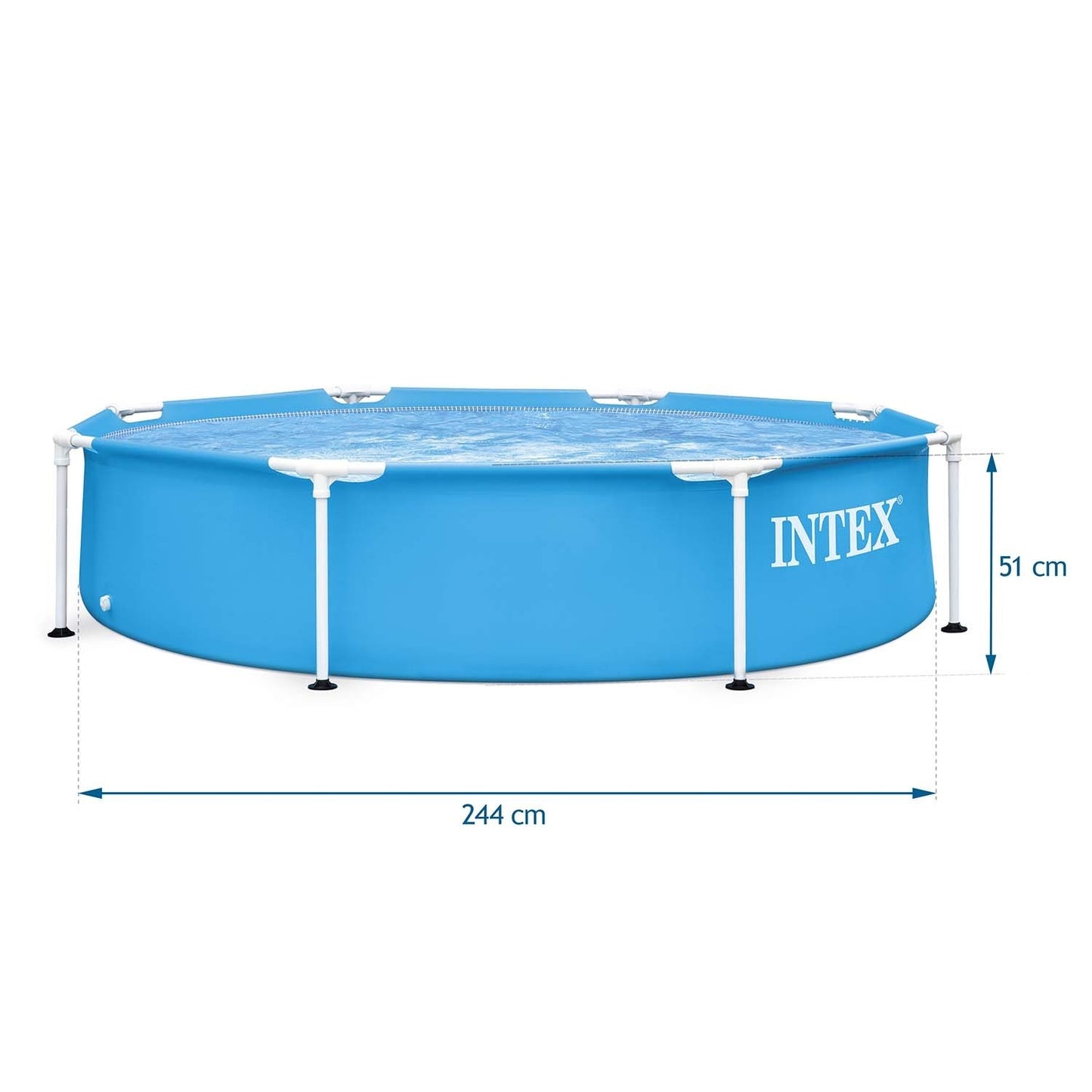 Frame garden pool 244 x 51 cm 5in1 INTEX 28205