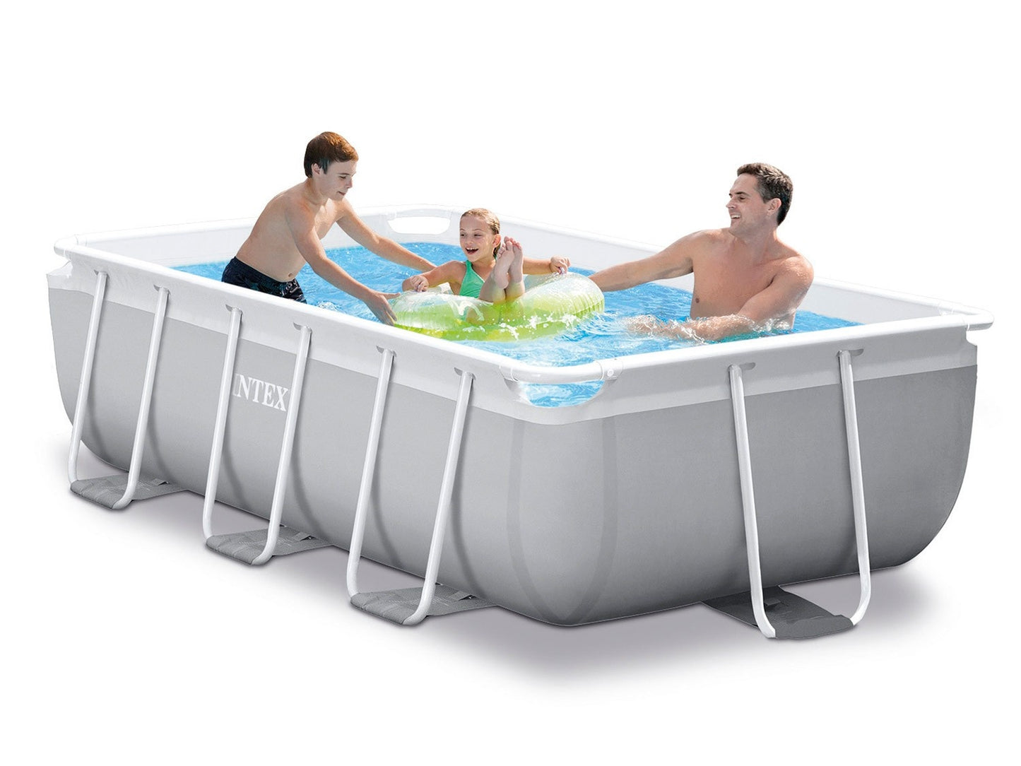 Frame garden pool 300 x 175 x 80 cm 4in1 INTEX 26784GN