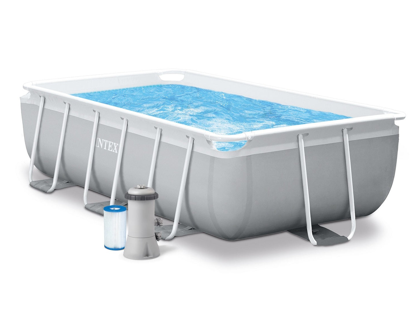 Frame garden pool 300 x 175 x 80 cm 4in1 INTEX 26784GN