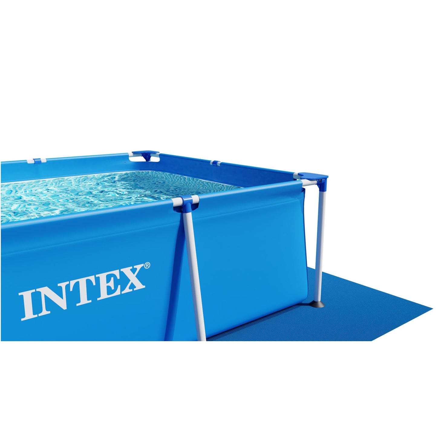 Frame garden pool 300 x 200 x 75 cm 15in1 INTEX 28272 + bubble machine FREE