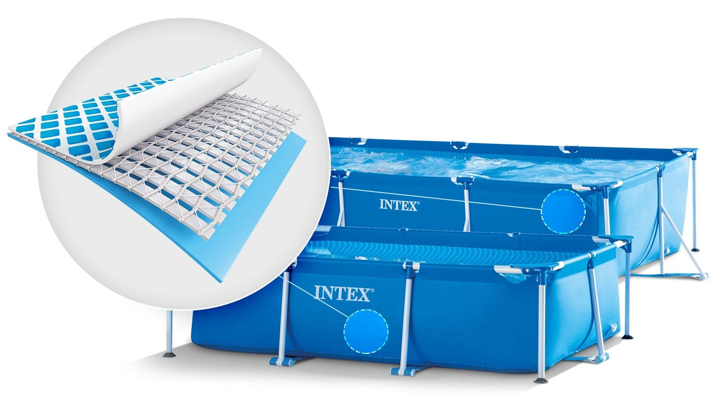 Frame garden pool 300 x 200 x 75 cm 2in1 INTEX 28272