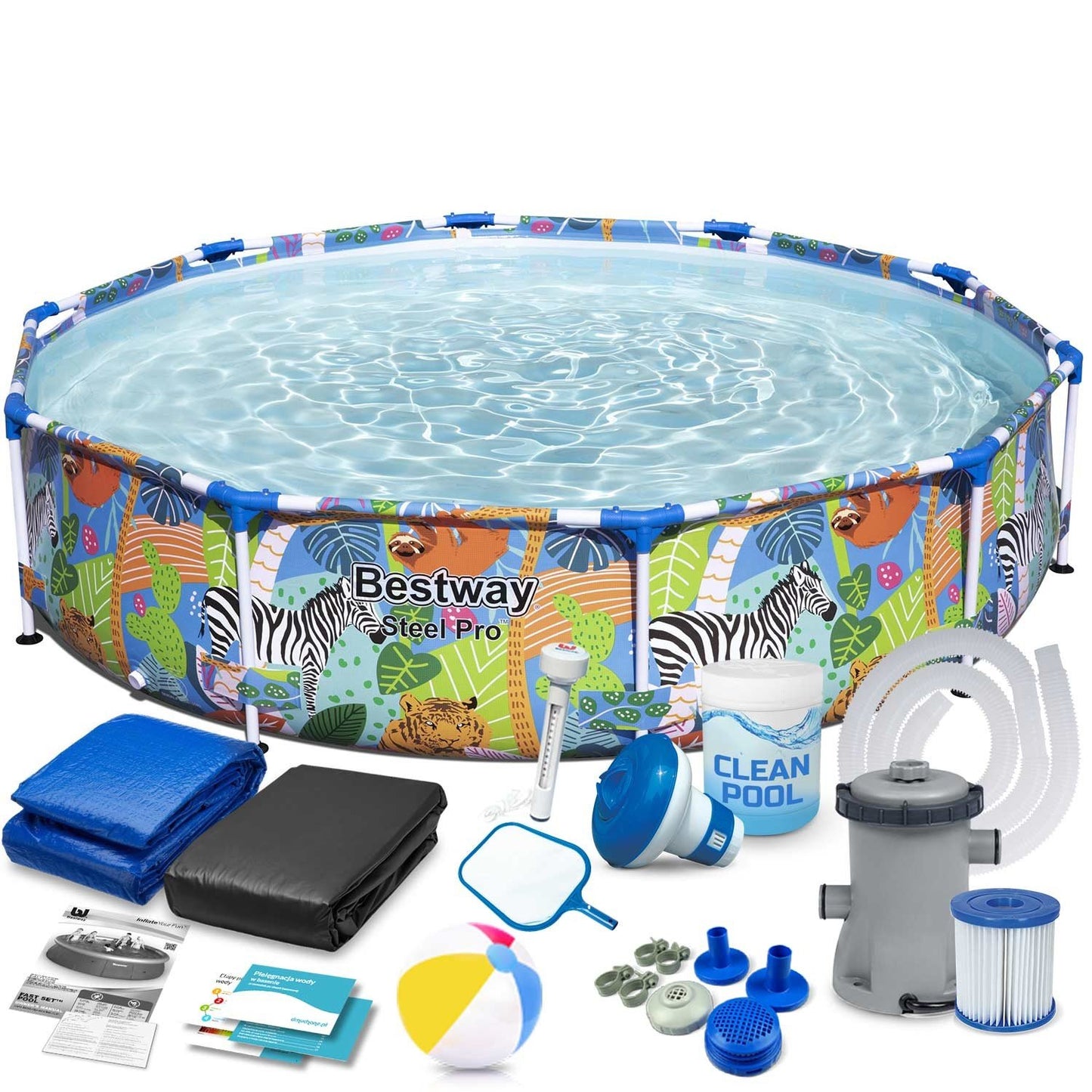 Frame garden pool 305 x 66 cm 17in1 Bestway 56985