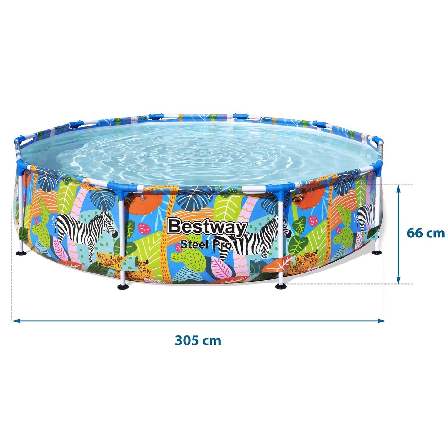 Frame garden pool 305 x 66 cm 4in1 Bestway 56985