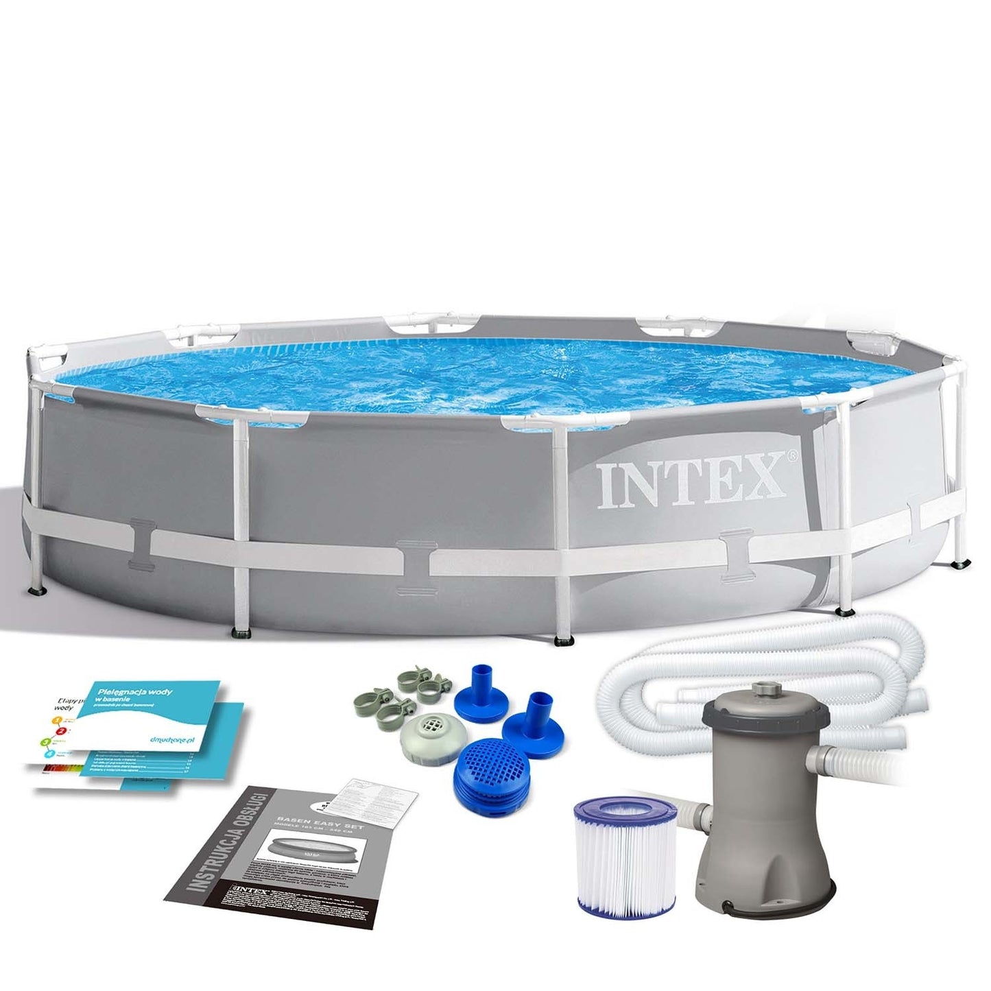 Frame garden pool 305 x 76 cm 3in1 INTEX 26702