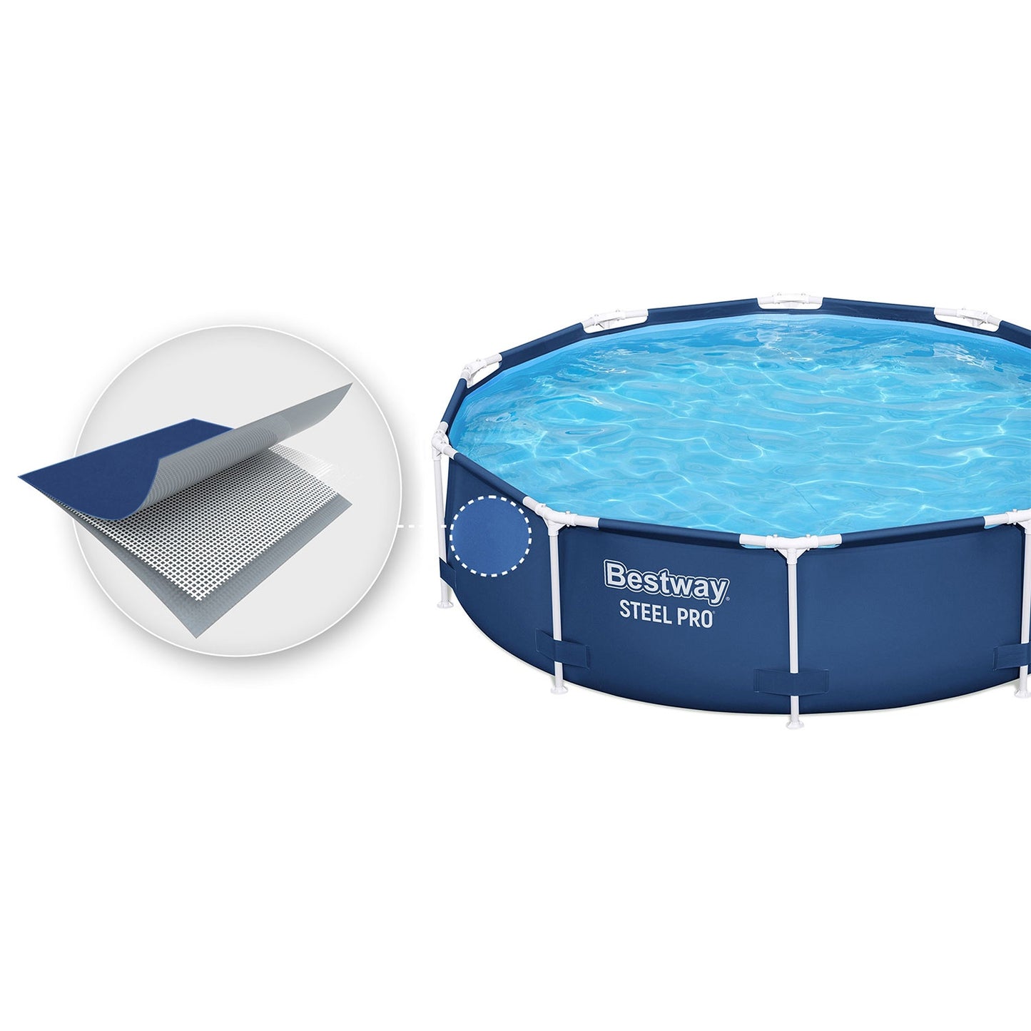 Frame garden pool 305 x 76 cm 8in1 Bestway 56679