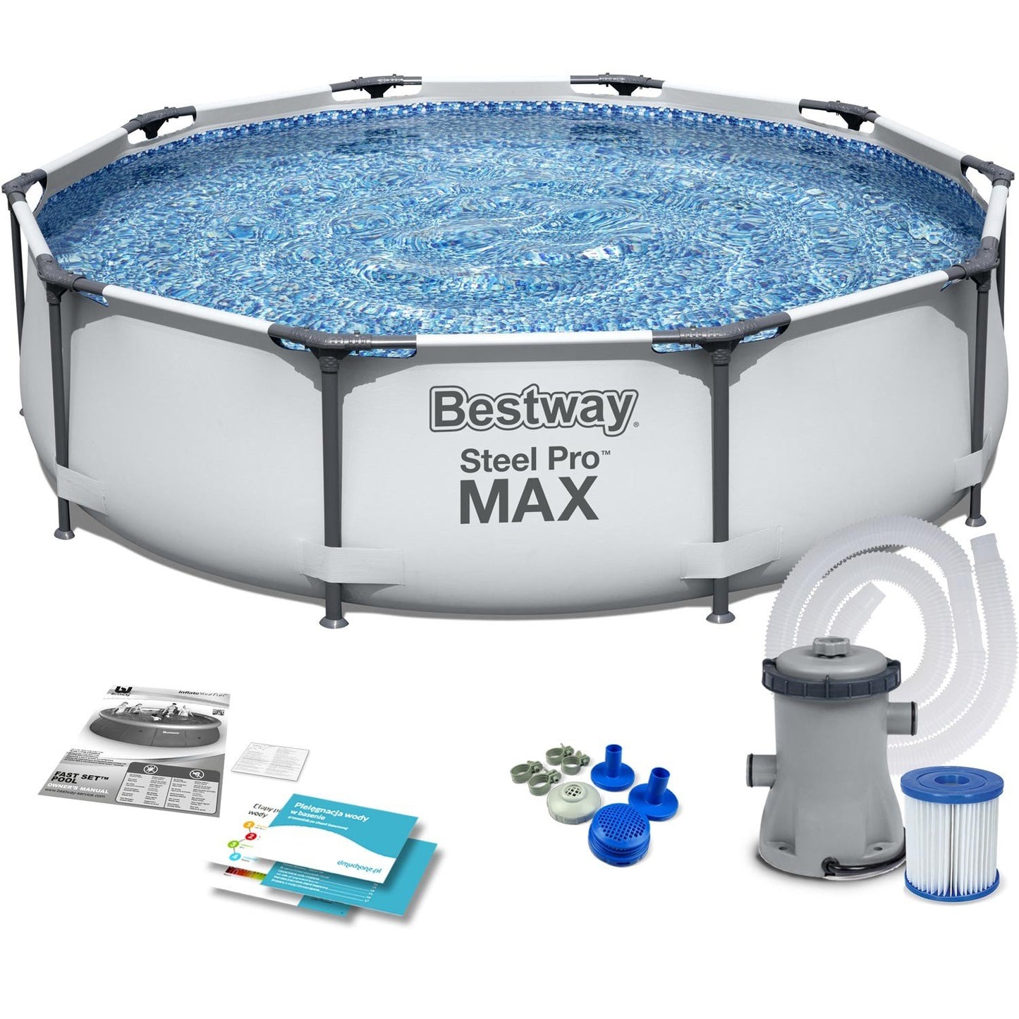 Frame garden pool 305 x 76 cm 9 in 1 Bestway 56408