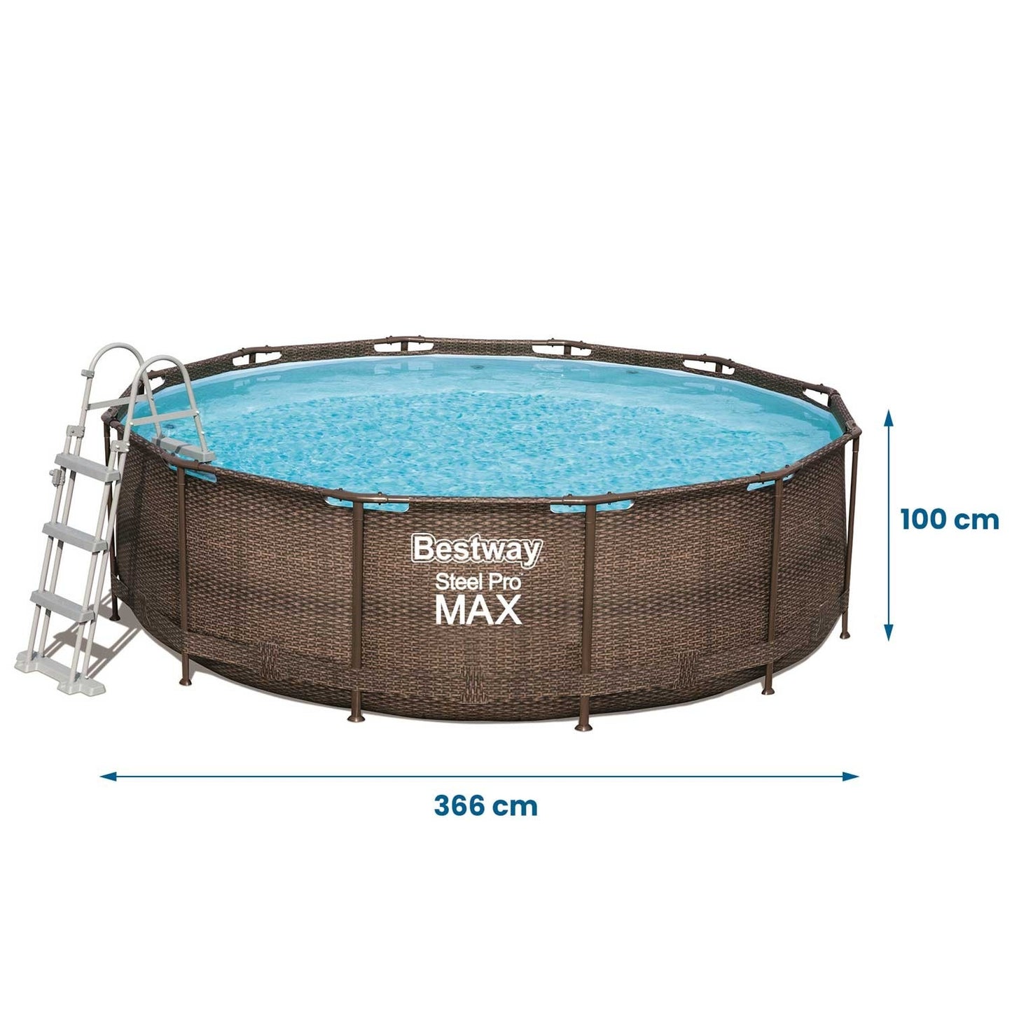 Frame garden pool 366 x 100 cm 10in1 Bestway 56709