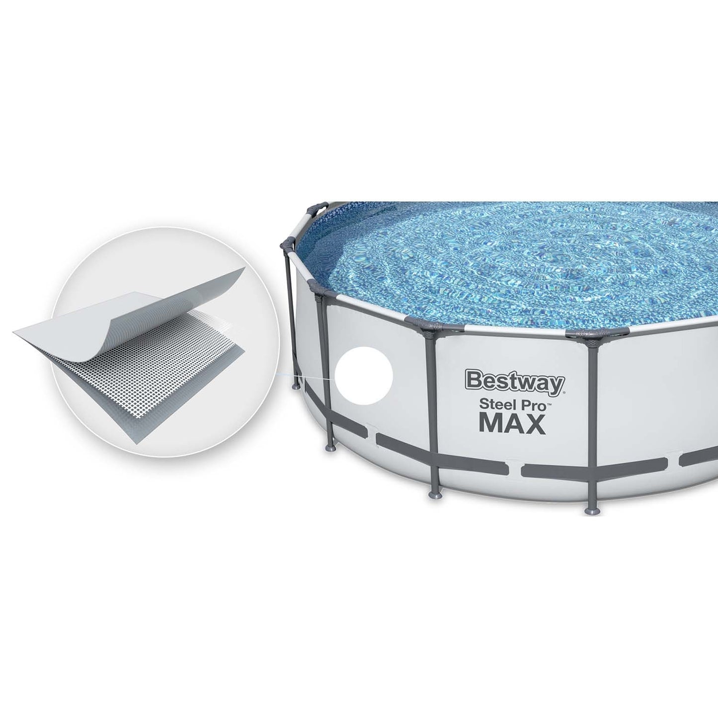 Frame garden pool 366 x 100 cm 17in1 Bestway 56418