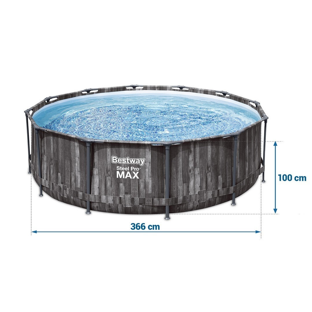 Frame garden pool 366 x 100 cm 18in1 Bestway 5614X