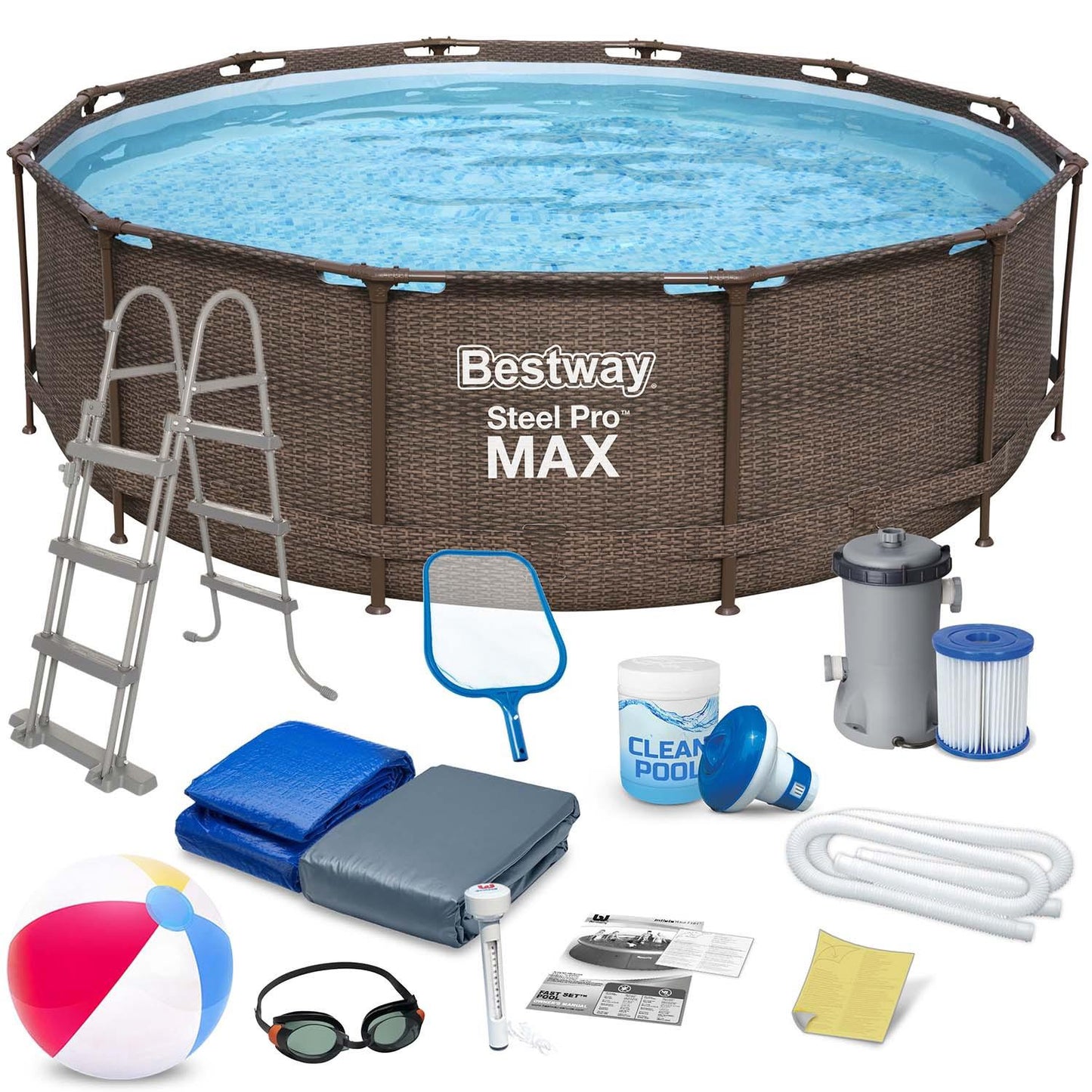 Frame garden pool 366 x 100 cm 18-in-1 Bestway 56709