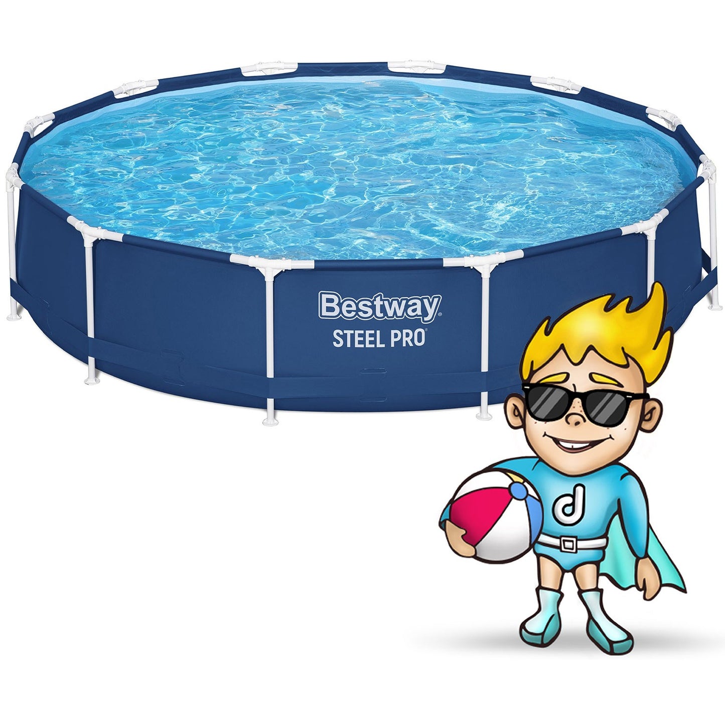 Frame garden pool 366 x 76 cm 16 in 1 Bestway 56681