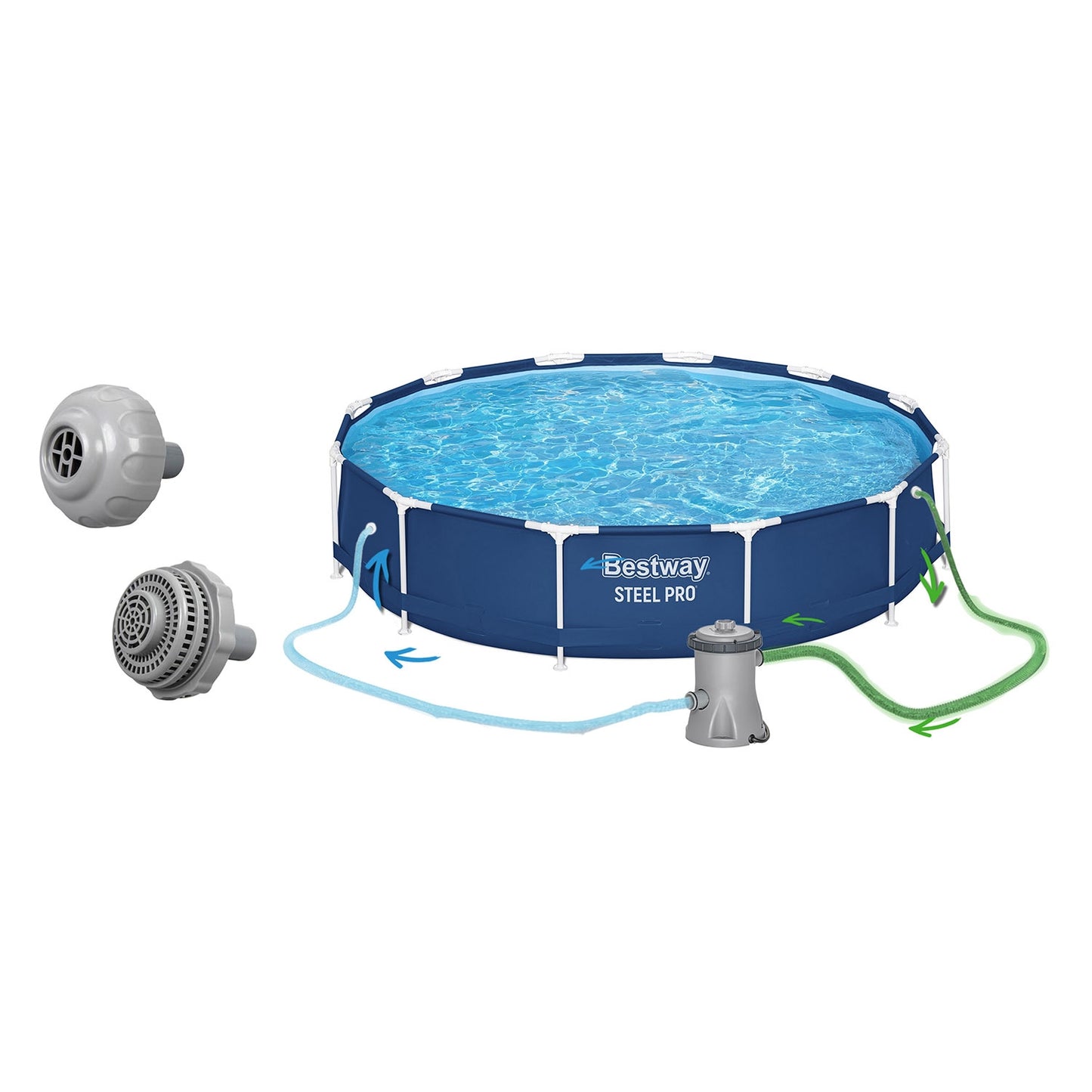 Frame garden pool 366 x 76 cm 16 in 1 Bestway 56681