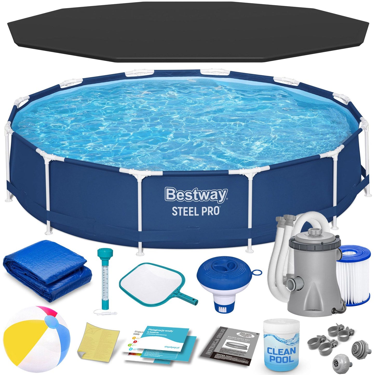 Frame garden pool 366 x 76 cm 16 in 1 Bestway 56681
