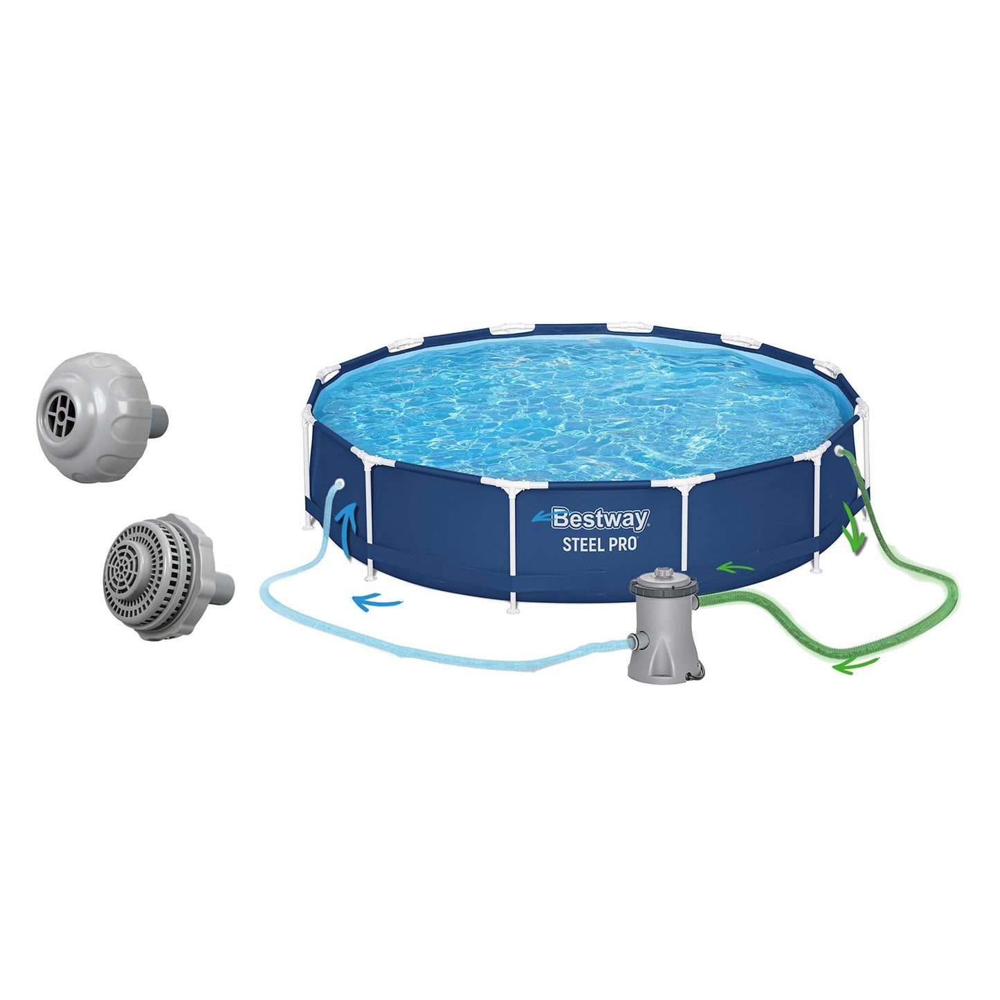 Frame garden pool 366 x 76 cm 16 in 1 Bestway 56681