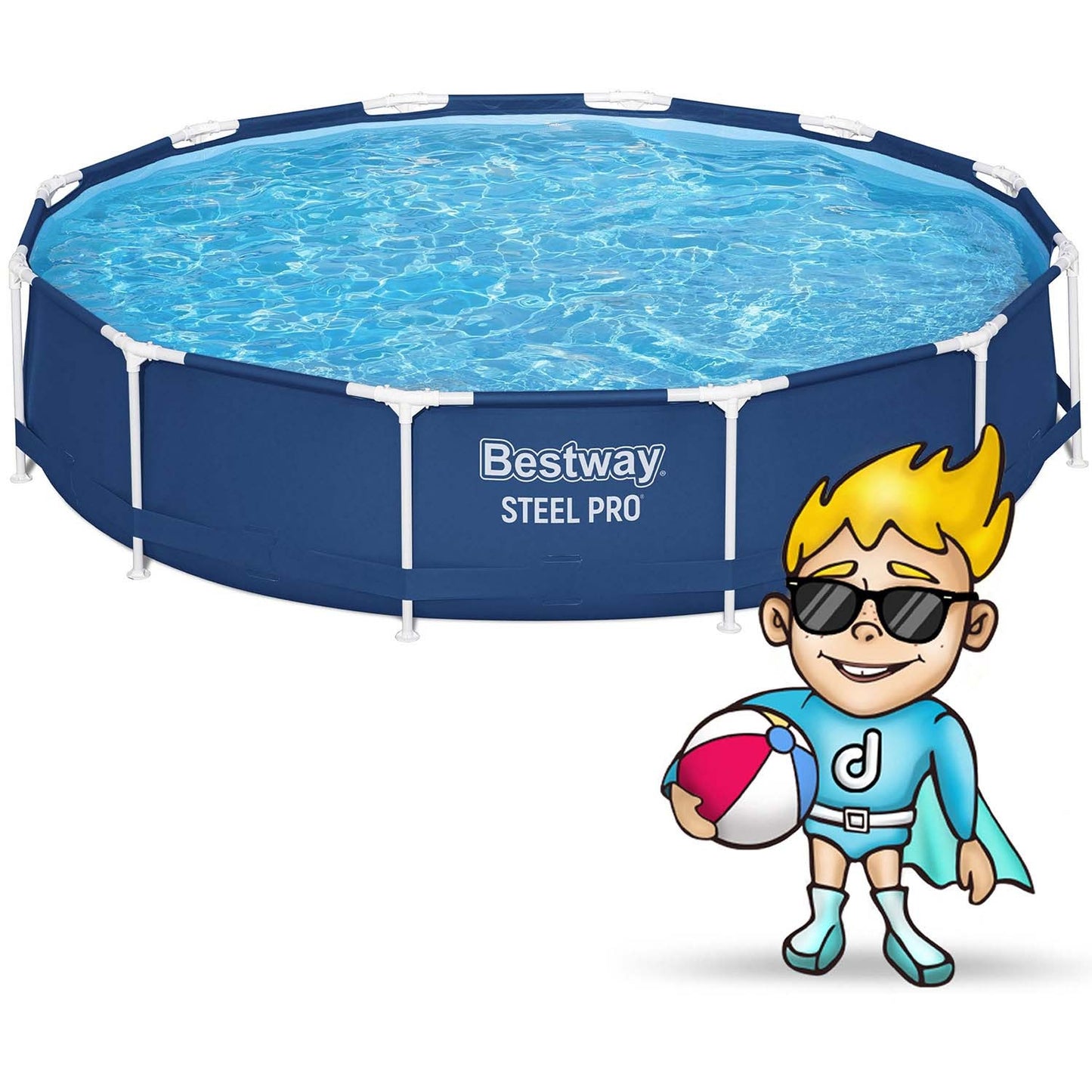 Frame garden pool 366 x 76 cm 16 in 1 Bestway 56681