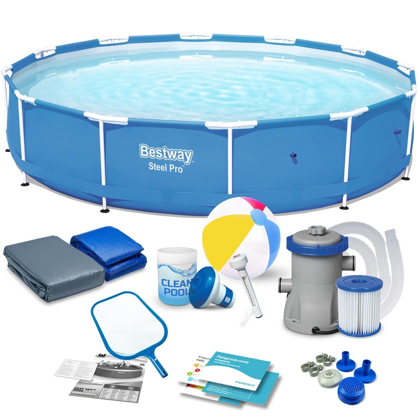 Frame garden pool 366 x 76 cm 16in1 Bestway 56706