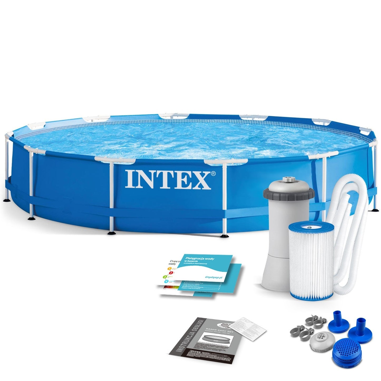 Frame garden pool 366 x 76 cm 9in1 INTEX 28212