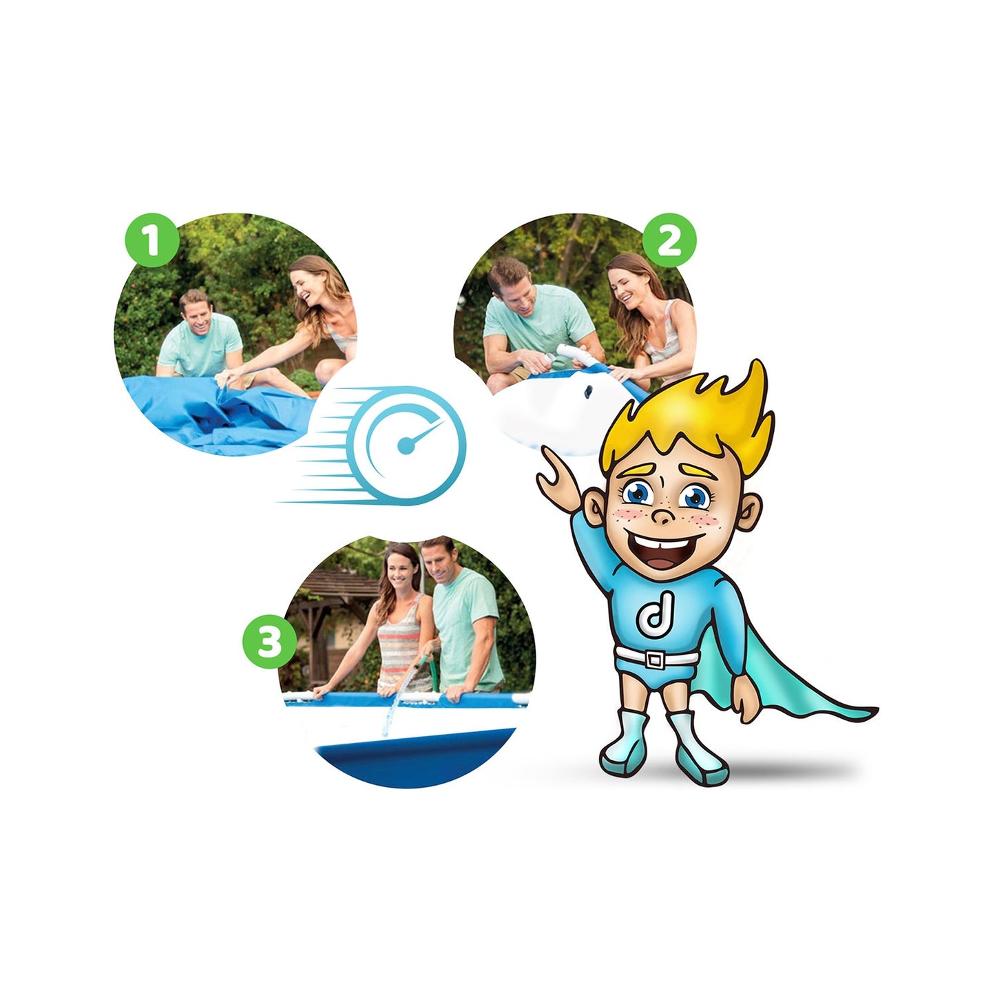 Frame garden pool 366 x 76 cm Bestway 56706