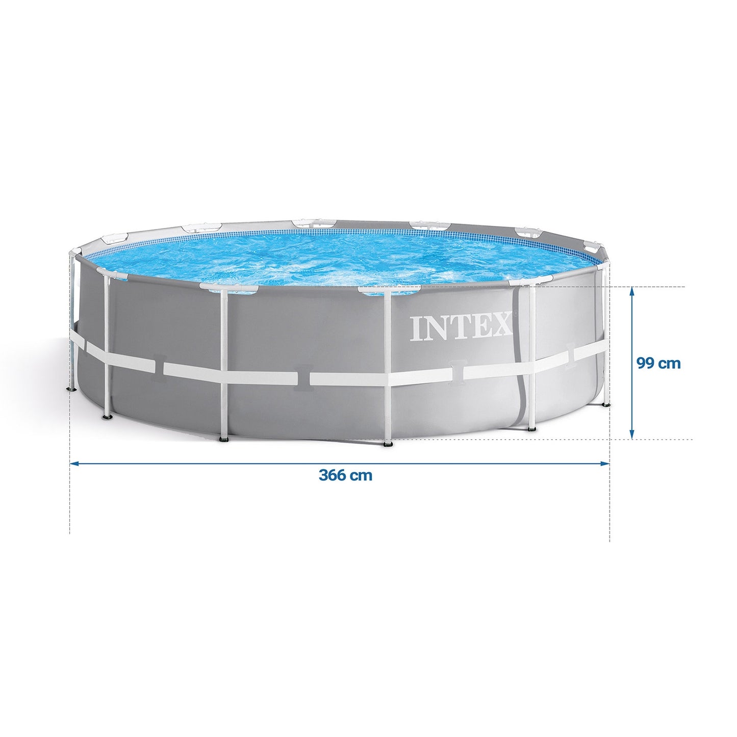 Frame garden pool 366 x 99 cm 17in1 INTEX 26716