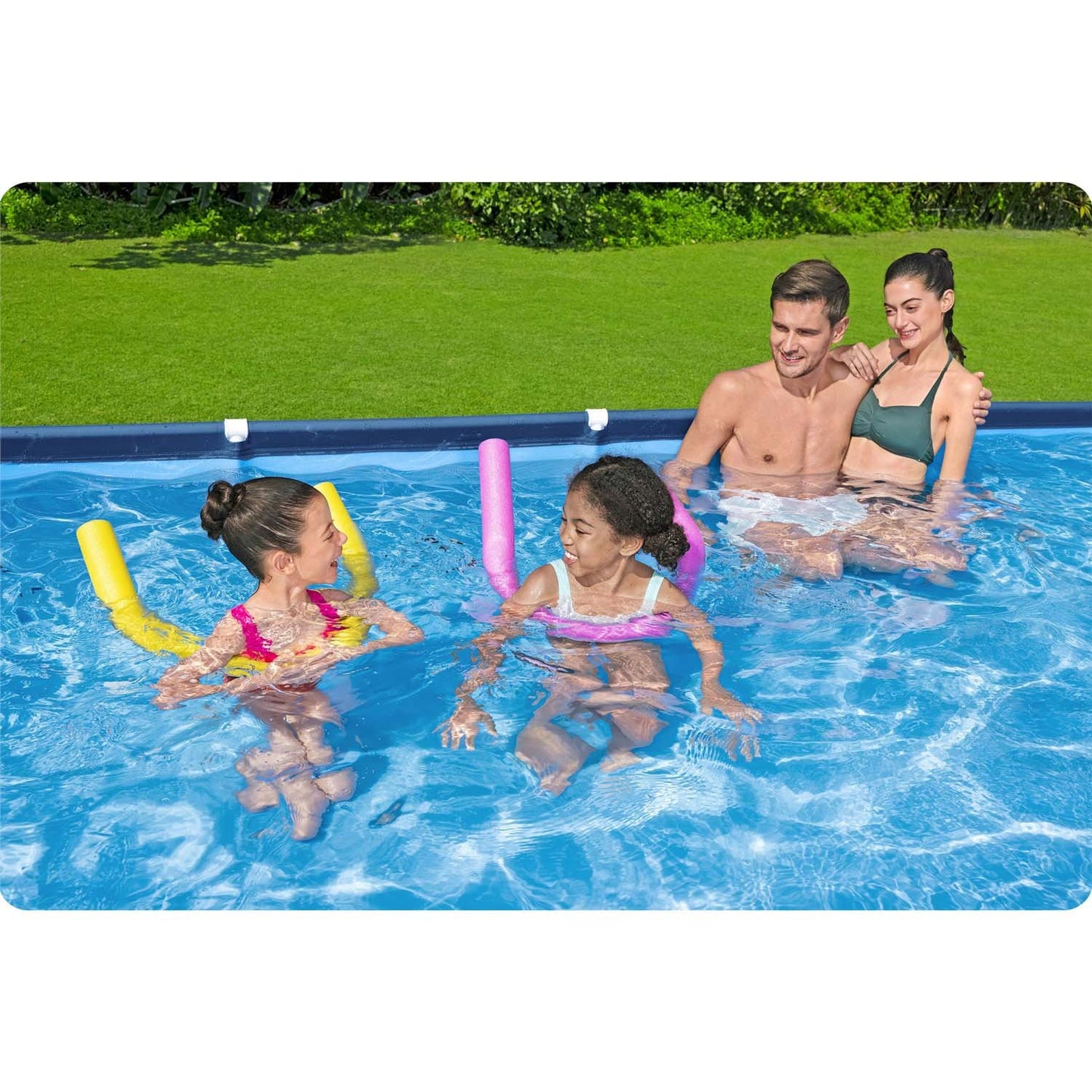 Frame garden pool 400 x 211 x 81 cm 15in1 Bestway 56405N