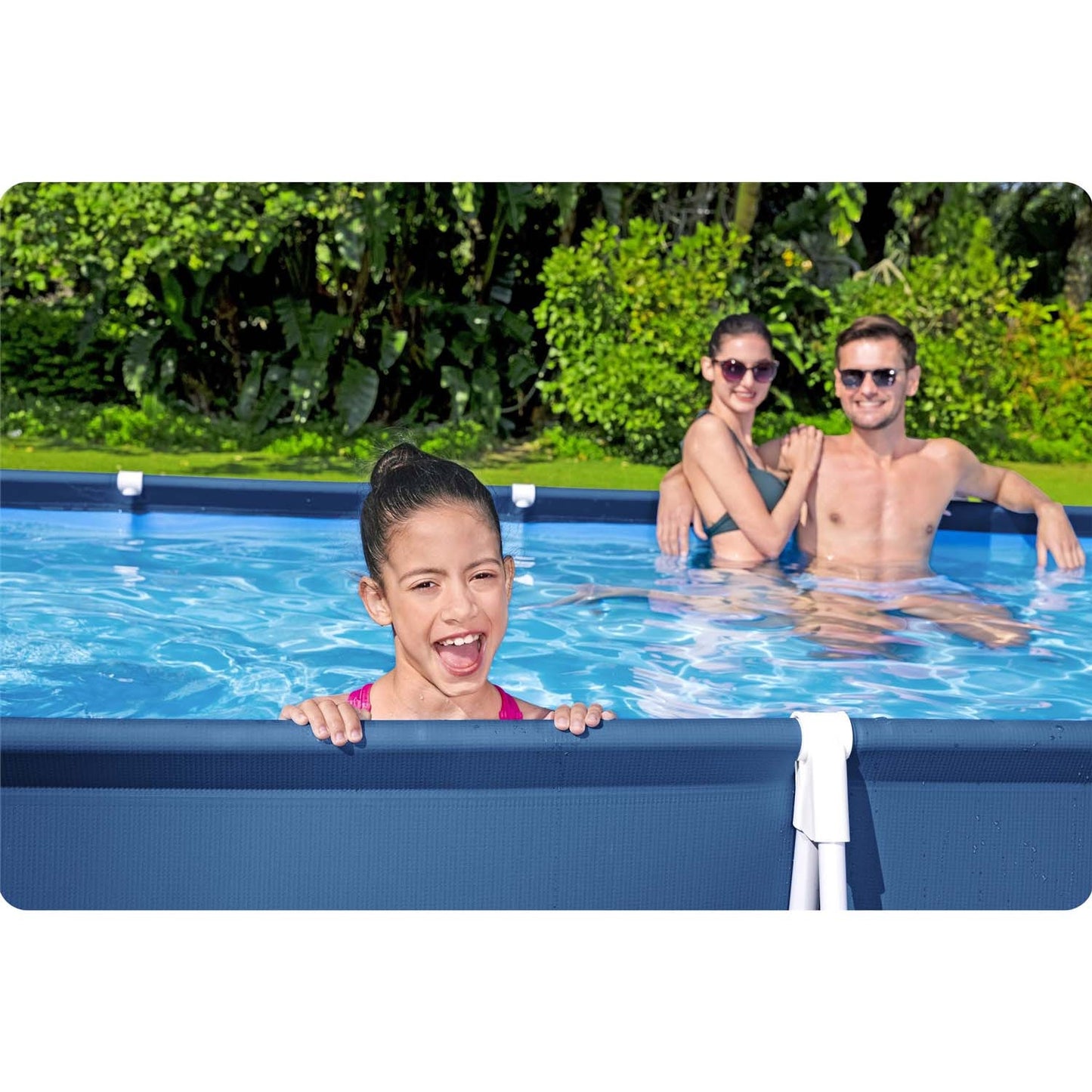 Frame garden pool 400 x 211 x 81 cm 15in1 Bestway 56405N