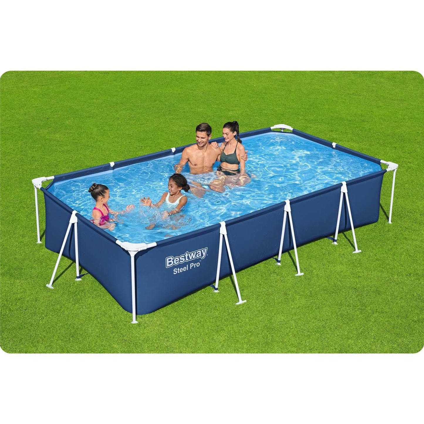 Frame garden pool 400 x 211 x 81 cm 4in1 Bestway 56405N