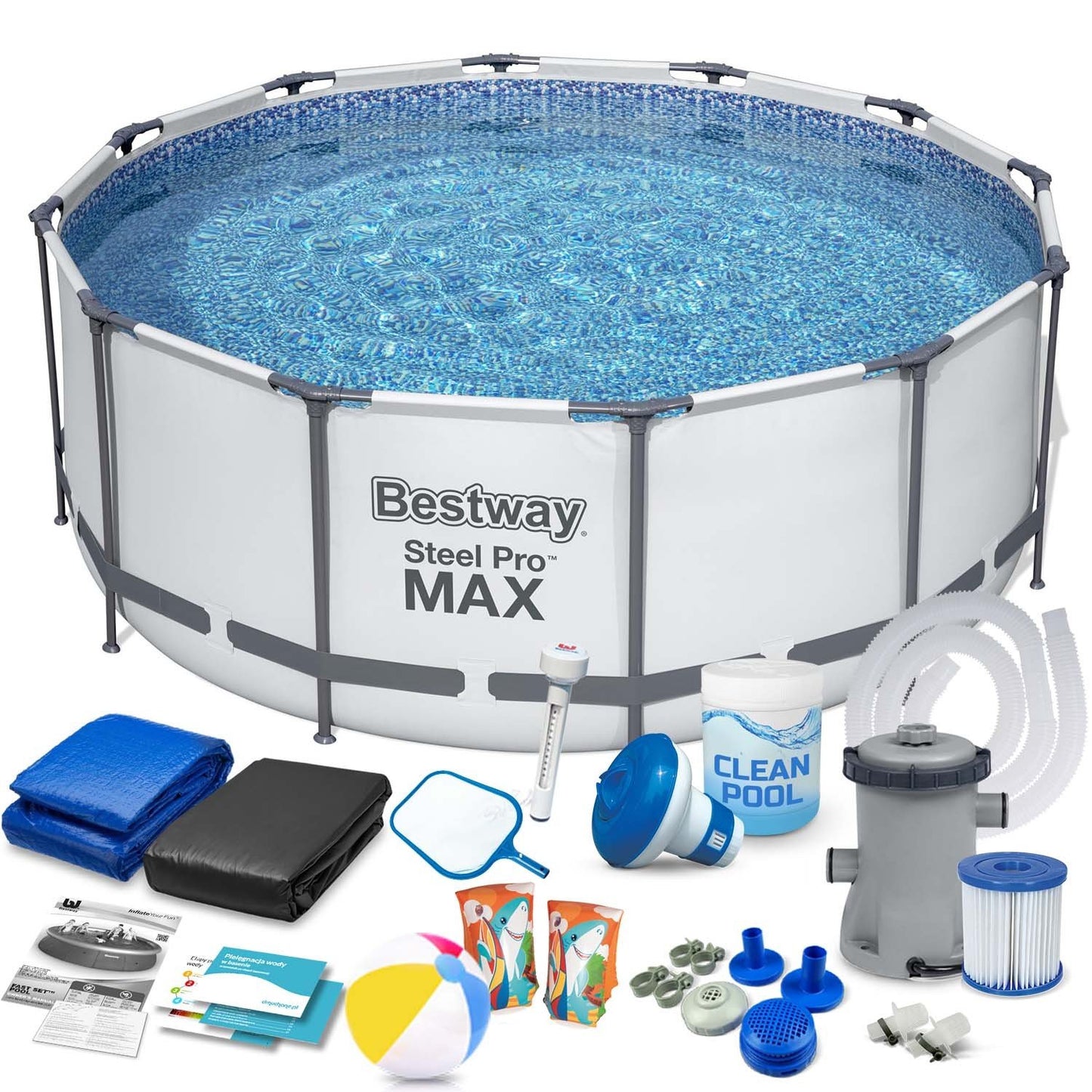 Frame garden pool 427 x 84 cm 17in1 Bestway 56595