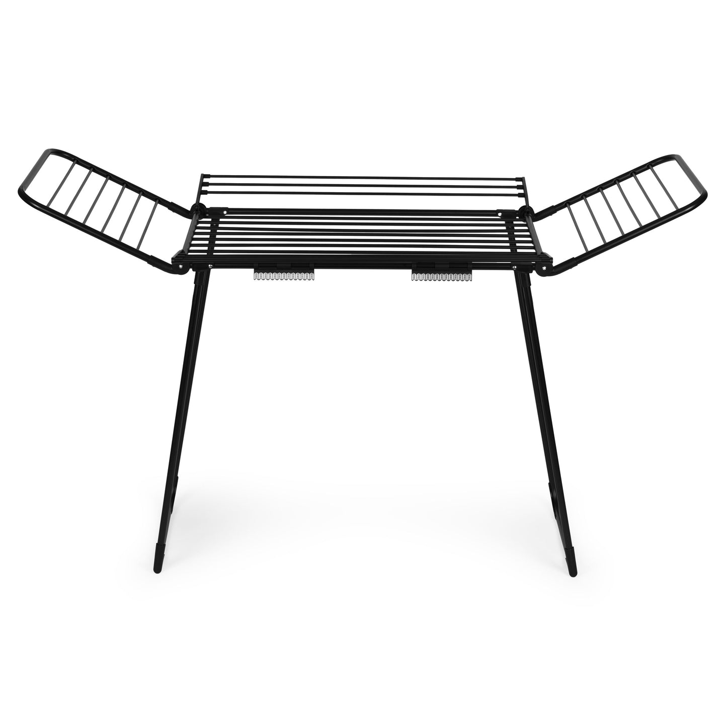Freestanding Clothes Drying Rack, 25m, Foldable, Black