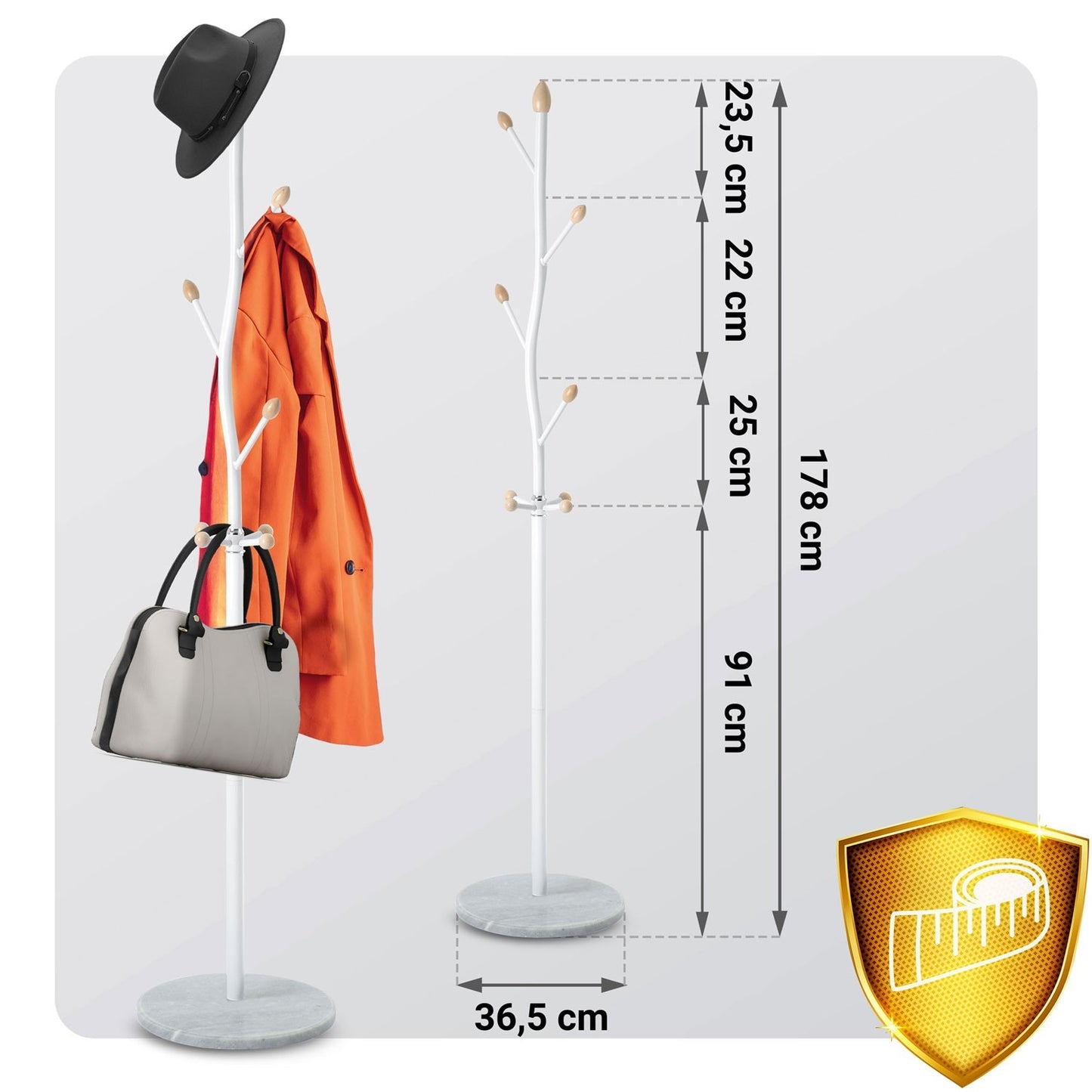 Freestanding Clothes Hanger Massido 684001