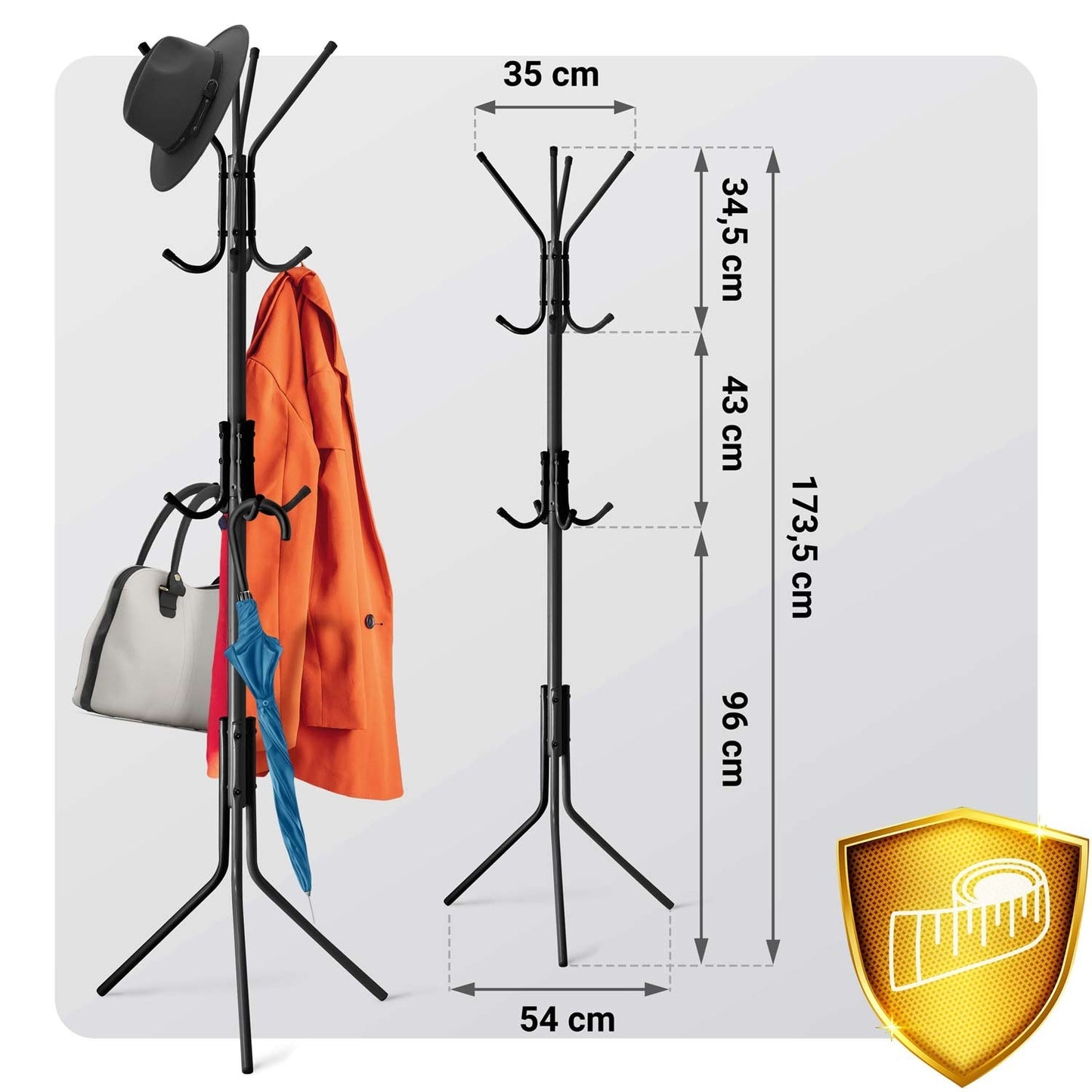 Freestanding Clothes Hanger Massido 684200