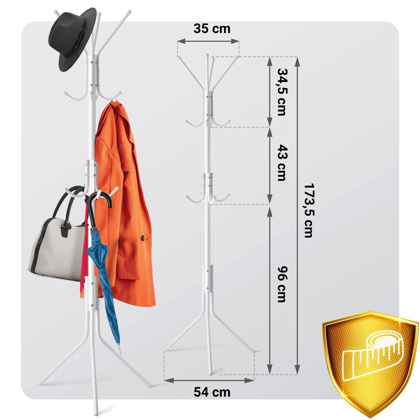 Freestanding clothes hanger Massido 684201