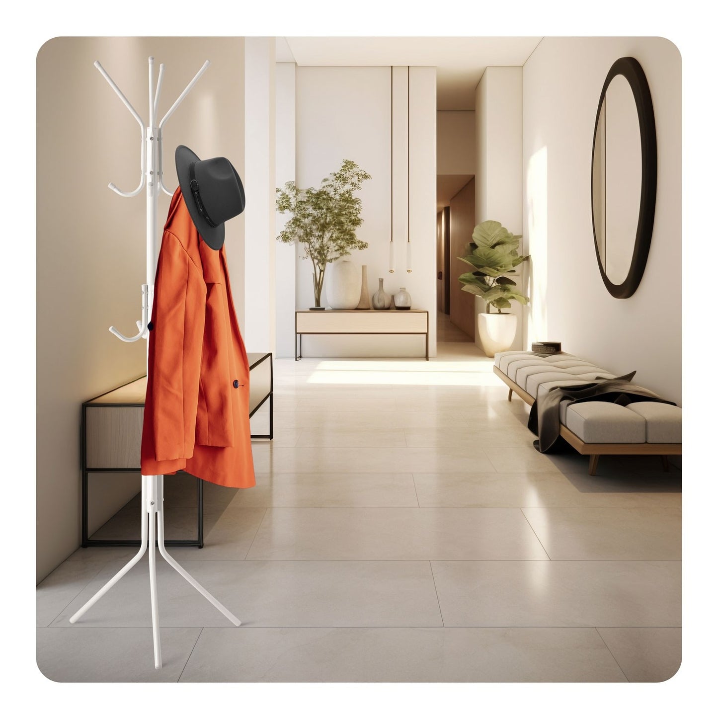 Freestanding clothes hanger Massido 684201