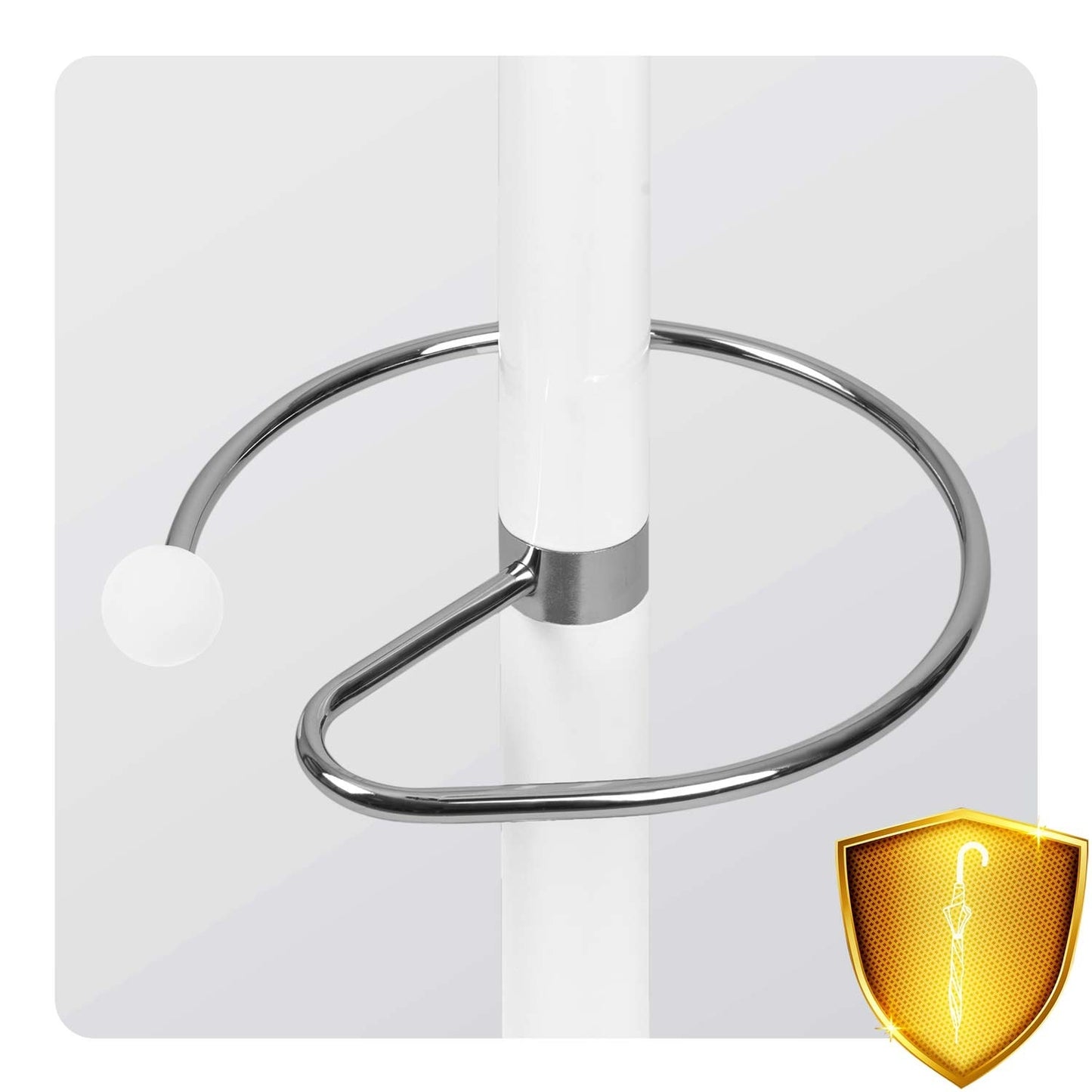 Freestanding clothes hanger with marble base Massido 684101