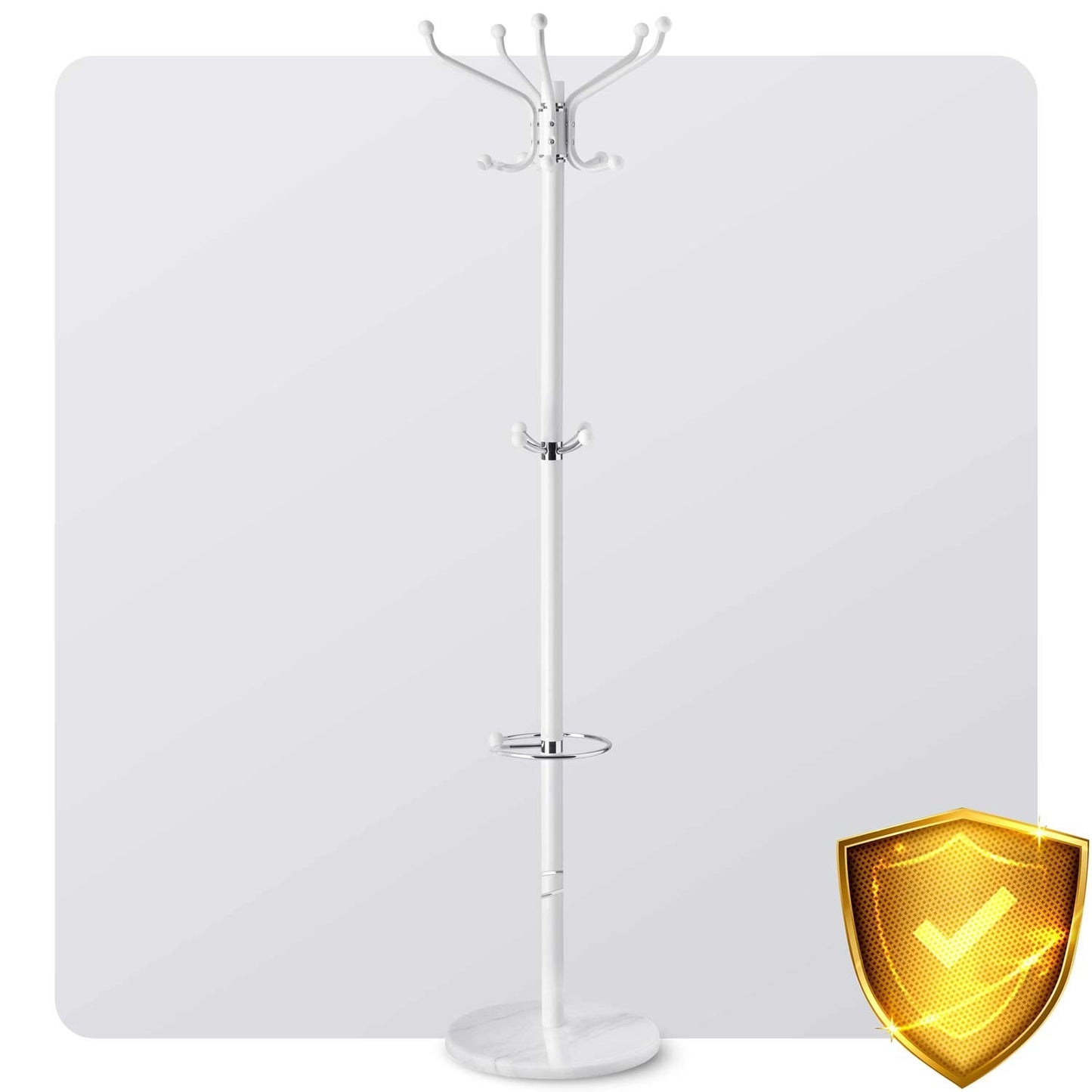 Freestanding clothes hanger with marble base Massido 684101