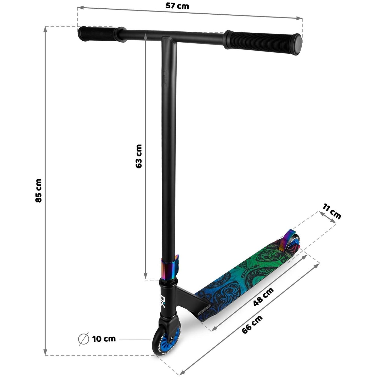 Freestyle Scooter SOKE EVO Street Black