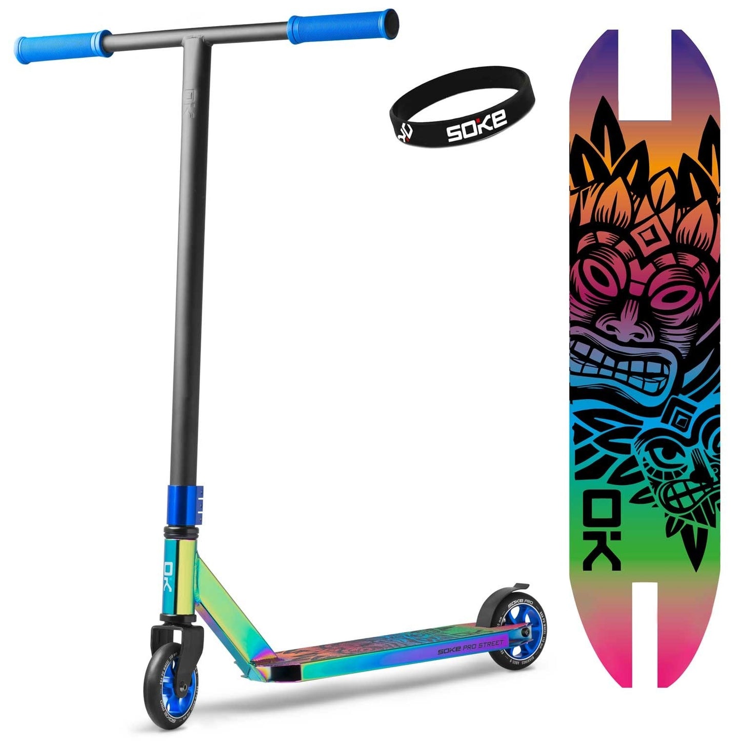 Freestyle Scooter SOKE PRO Street Rainbow